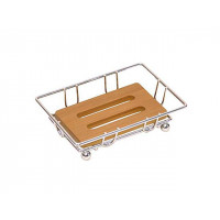 Săpunieră Tendance Bamboo din metal, bază bambus Săpunieră Tendance Bamboo din metal, bază bambus