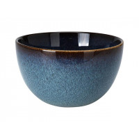Салатница керамическая 14cm 660ml Reactiv Glaze, синяя Салатница керамическая 14cm 660ml Reactiv Glaze, синяя