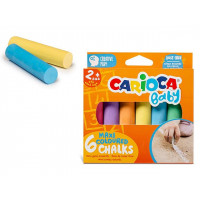 Set creta colorata Carioca Baby Maxi 6buc