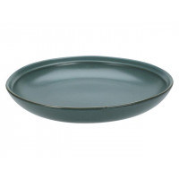 Farfurie de servire 25cm Green Reactiv Glaze, ceramica Farfurie de servire 25cm Green Reactiv Glaze, ceramica