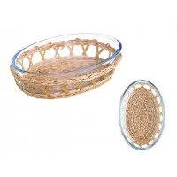 Форма для выпечки Tognana Cook&Serve 21X14X5cm, овальная,стекло