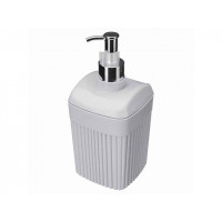 Dozator pentru săpun Econova Velvet 0.65l, 18.7cm, gri Dozator pentru săpun Econova Velvet 0.65l, 18.7cm, gri