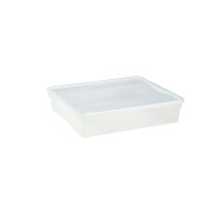 Контейнер с крышкой Econova Cristal 9l, 40X33.5X8,5cm прозрачный