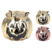 Подсвечник Halloween стеклянный 10Х10Х8cm Подсвечник Halloween стеклянный 10Х10Х8cm