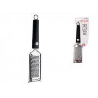 Razatoare pe o parte cu manere Ghidini Twist, inox, 26cm Razatoare pe o parte cu manere Ghidini Twist, inox, 26cm