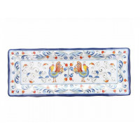 Блюдо сервировочное 38X15cm Tognana Rooster, меламин Блюдо сервировочное 38X15cm Tognana Rooster, меламин