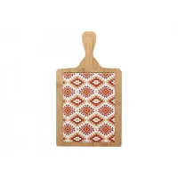 Подставка под горячее Tognana Dolce Ethnic 23X19cm, дерево/керамика