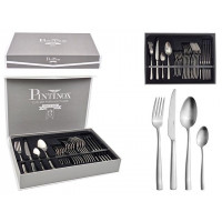 Set de tacamuri Pinti Villa Satin 24buc, inox Set de tacamuri Pinti Villa Satin 24buc, inox
