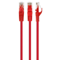 Patch cord Cablexpert PP6U-0.5M/R, Cat6 UTP, 0,5m, Roșu