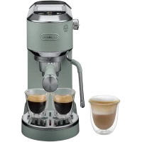Cafetiera manuala DeLonghi EC890GR, 1450W, Verde Cafetiera manuala DeLonghi EC890GR, 1450W, Verde