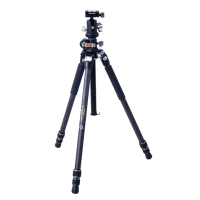 Trepied/Monopod Vanguard VEO3+ 263CB, Cap trepied de minge, Negru