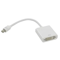 Adaptor Video APC Electronic AP531017, MiniDP (M) - DVI-I (F), 0,15m, Alb Adaptor Video APC Electronic AP531017, MiniDP (M) - DVI-I (F), 0,15m, Alb
