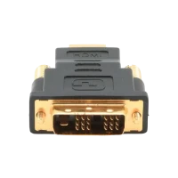 Adaptor Video Cablexpert A-HDMI-DVI-1, HDMI (M) - DVI-I (M), Negru Adaptor Video Cablexpert A-HDMI-DVI-1, HDMI (M) - DVI-I (M), Negru