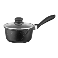 Ковш Ardesto AR2412GES, 1,4л, 16см, Чёрный