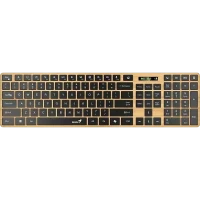 Клавиатура Genius SlimStar 7250BT, Беспроводное, Pine Wood