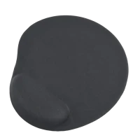 Mouse Pad Gembird MP-GEL-BK, 240mm x 220mm, Negru