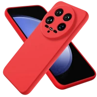 Husă Xcover Xiaomi 14 Ultra - Liquid Silicone, Roșu