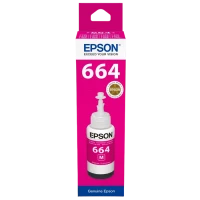 Контейнер с чернилами Epson T664, 70мл, Пурпурный