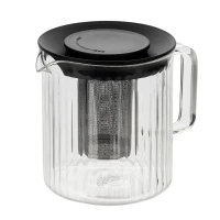 Ceainic cu infuzor RESTO 90517, 1L, Negru