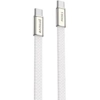 Cablu Type-C (Type-C), Proove AirLine 60W (1m), White