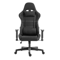 Scaun Gaming Lumi CH06-14, Textil, Negru Scaun Gaming Lumi CH06-14, Textil, Negru