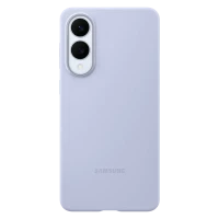 Husă Samsung Silicone Cover pentru Galaxy S25 Edge, Albastru deschis