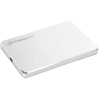 Внешний портативный жесткий диск Transcend StoreJet 25C3S, 2 TB, Серебристый (TS2TSJ25C3S)