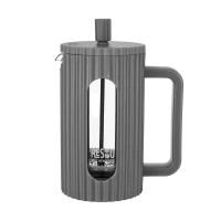 Cafetiera French Press RESTO 90534, 0,6L, Gri inchis Cafetiera French Press RESTO 90534, 0,6L, Gri inchis