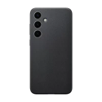 Husă Samsung Vegan Leather Case Galaxy S24+, Negru