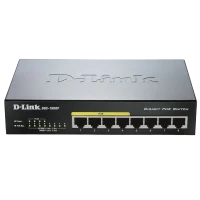 PoE коммутатор D-Link DGS-1008P, 4x IEEE 802.3af