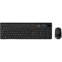 Клавиатура и мышь Genius SlimStar 8230, Беспроводное, Чёрный