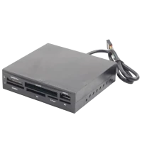 Cititor de carduri Gembird FDI2-ALLIN1-02-B, , Negru