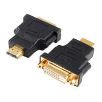 Adaptor Video Cablexpert A-HDMI-DVI-3, HDMI (M) - DVI-D (F), 0,1m, Negru Adaptor Video Cablexpert A-HDMI-DVI-3, HDMI (M) - DVI-D (F), 0,1m, Negru