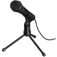 Компьютерный микрофон HAMA MIC-P35, Проводной аналоговый, Черный Компьютерный микрофон HAMA MIC-P35, Проводной аналоговый, Черный