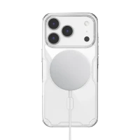 Husă Nillkin Nature Pro Magnetic pentru Apple iPhone 17 Pro, Transparent Husă Nillkin Nature Pro Magnetic pentru Apple iPhone 17 Pro, Transparent