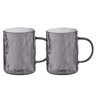 Set cupe Ardesto Shine AR2626GG, 260 ml, 2 bucs, Gri