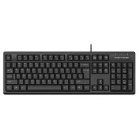 Keyboard A4Tech FK12, Fstyler FN Multimedia Wired Keyboard ( US+RU+RO ), Black