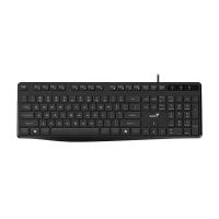Клавиатура Genius KB-117S, Проводное, Чёрный