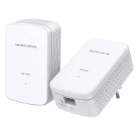Powerline Adapter MERCUSYS MP500 KIT, AV1000, 1000 Mbps, Alb