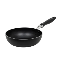 Сковорода WOK RESTO 93601, 24см, Чёрный
