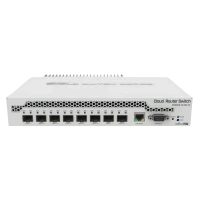 Сетевой коммутатор MikroTik CRS309-1G-8S+IN, Белый
