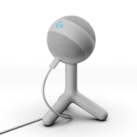 Microfon Gaming Logitech Yeti Orb RGB, USB, Alb