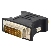 Adaptor Video Cablexpert A-DVI-VGA-BK, DVI-I (M) - VGA D-Sub (F), Negru