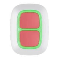 Беспроводная тревожная кнопка Ajax DoubleButton, Белый