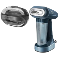 Aparat de călcat vertical cu aburi Tefal DT8755E0, Albastru