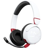 Căști gaming HyperX Cloud Mini, Fără fir, Alb