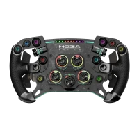 Игровой руль MOZA GS V2P GT, Чёрный