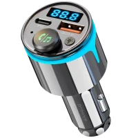 Car Charger Proove FM Launcher Nexus (PD+QC3.0) Type-C+USB Black Car Charger Proove FM Launcher Nexus (PD+QC3.0) Type-C+USB Black