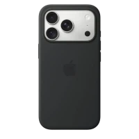 iPhone 18 Pro Silicone Case with MagSafe - Black, Model A3701