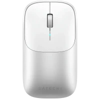 Wireless Mouse Satechi Slim EX, 3 buttons, Ambidextrous, Rechargeable, Bluetooth 5.0, Silver